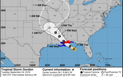 Tropical Storm Gordon Guidance for Property Managers